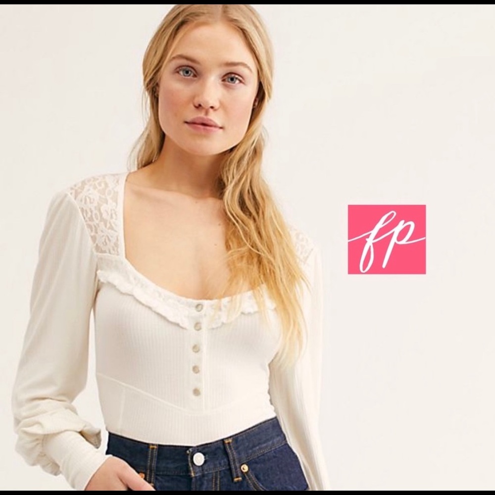 Free people Kissin Kate top